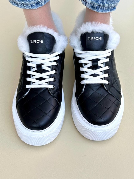 Кеды зимние TUFFONI 3623023LF(BLACK) Ботинки