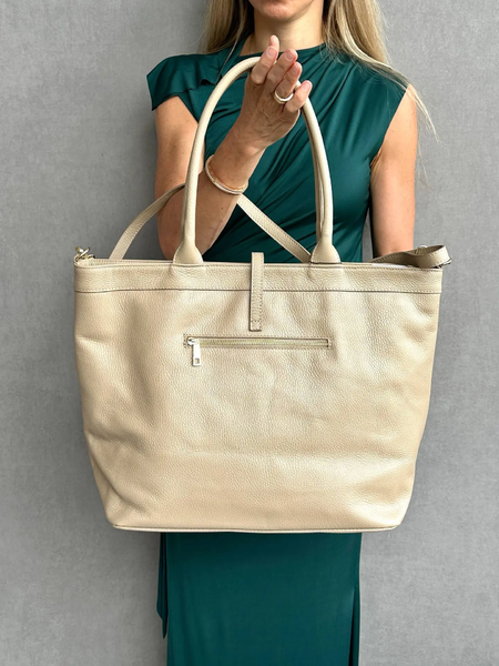 Сумка кожаная Nila&Nila BNN9023 TAUPE