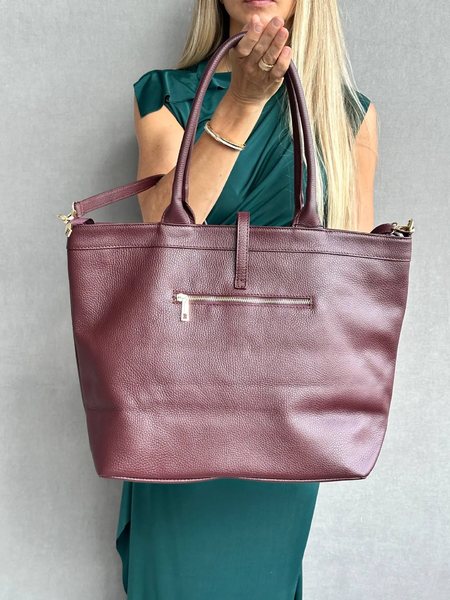 Сумка кожаная Nila&Nila BNN9023 BORDO